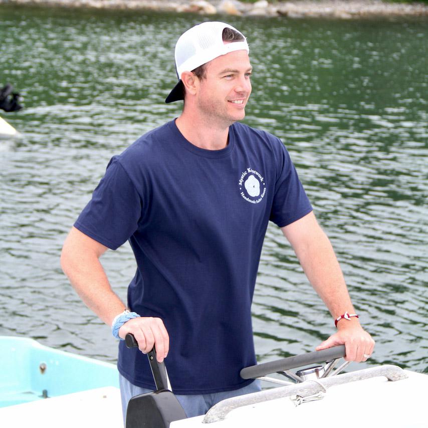 Red Nautical Anchor Bracelet Stainless Steel 028 Mystic Knotwork 