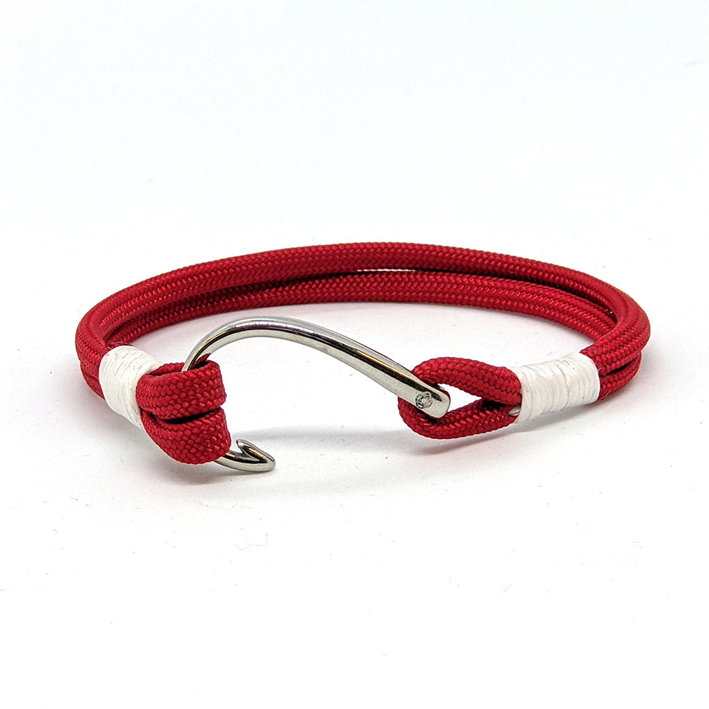 Nautical Nautical Fish Hook Bracelet 14 Color Choices handmade for