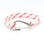 Red Stripe Nautical Fish Hook Bracelet 164 Bracelets Mystic Knotwork 