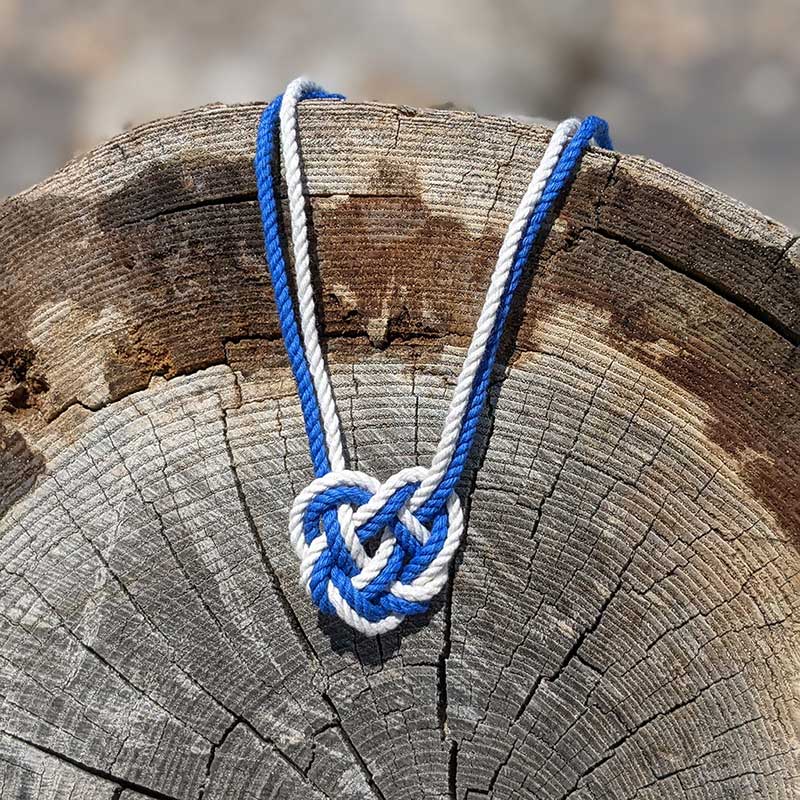Celtic Heart Knot Necklace - Etsy