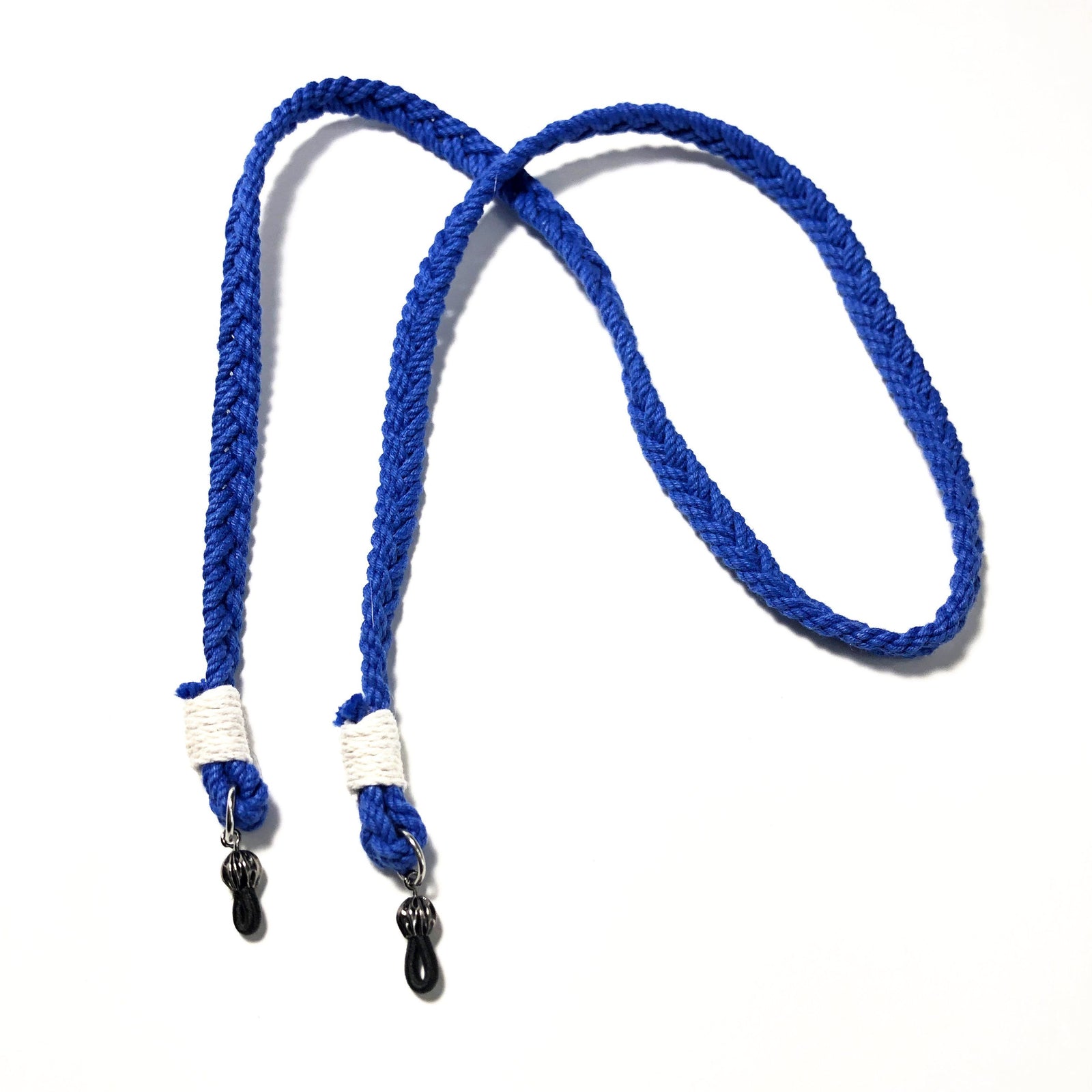 Nautical Woven Eyeglass Lanyard - 8 Colors Mystic Knotwork Royal Blue 