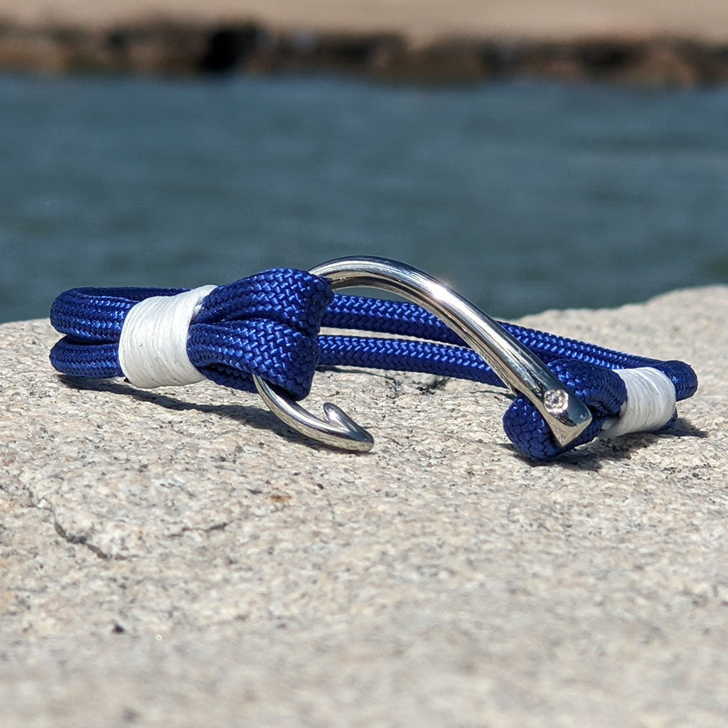 Royal Nautical Fish Hook Bracelet 029 Small 6