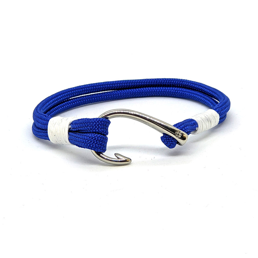 Nautical Royal Nautical Fish Hook Bracelet 029 handmade for $ 28.00