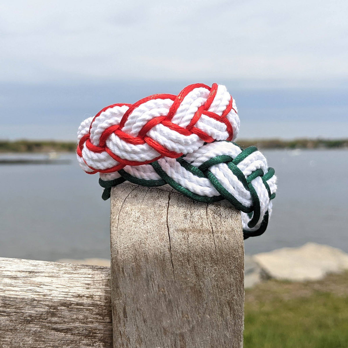Red Sailor Bracelet Satin Outline bracelet Mystic Knotwork 