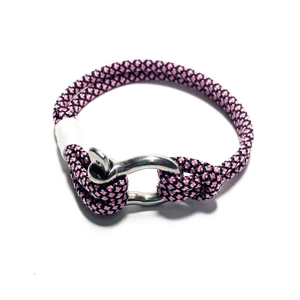 Pink Diamond Nautical Shackle Bracelet 326 Mystic Knotwork 