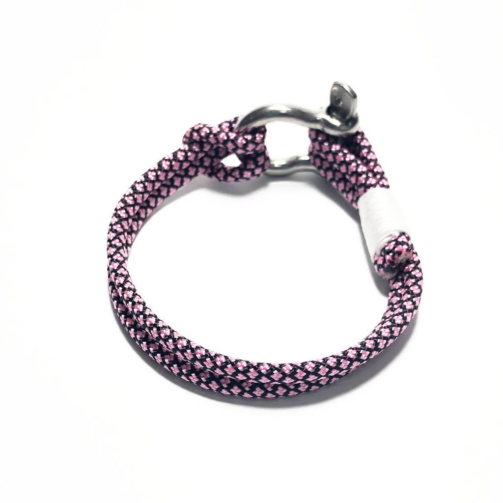 Pink Diamond Nautical Shackle Bracelet 326 Mystic Knotwork 