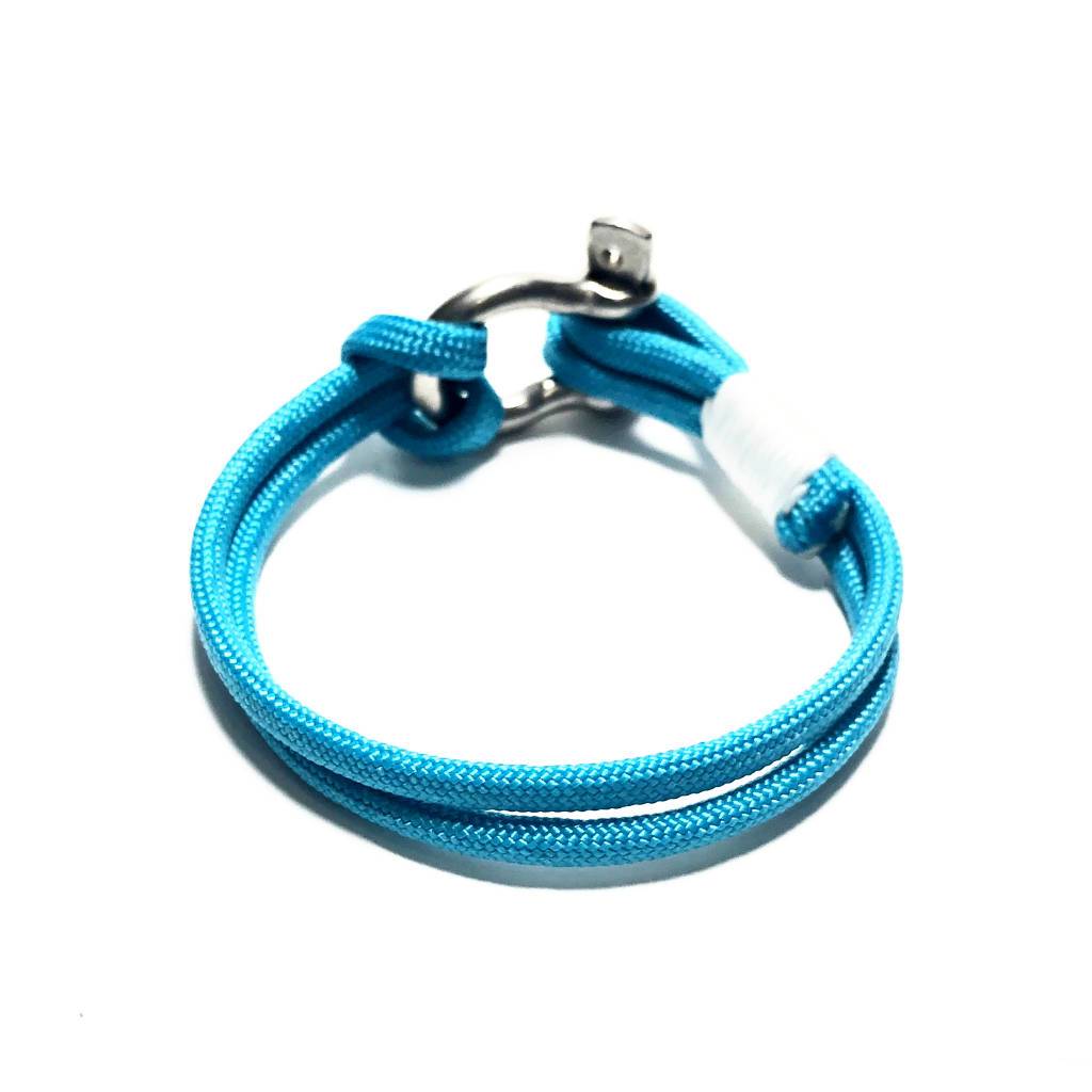 Turquoise Nautical Shackle Bracelet 016 Mystic Knotwork 