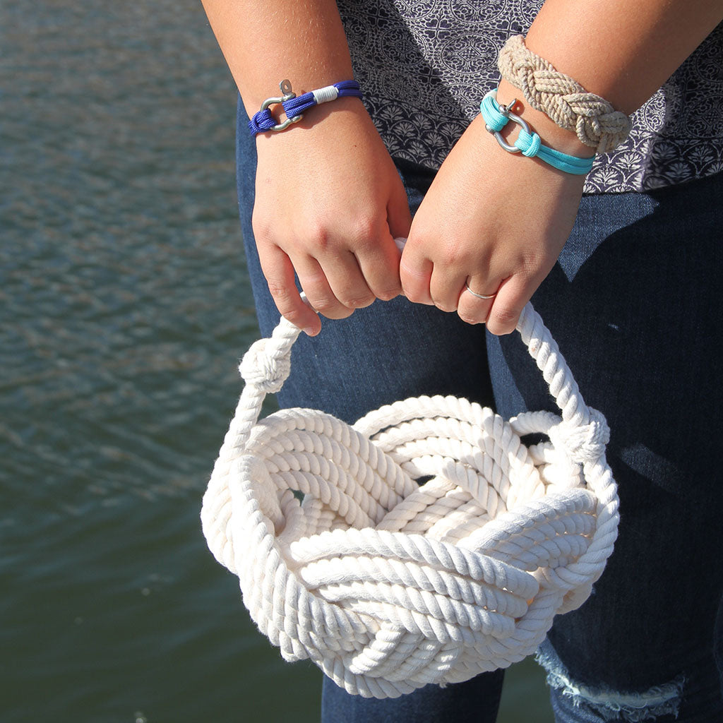 Turquoise Nautical Shackle Bracelet 016 Mystic Knotwork 