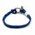Black and Blue Nautical Shackle Bracelet 098 Mystic Knotwork 