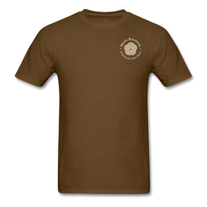 Mystic Knotwork Logo Tshirt - brown