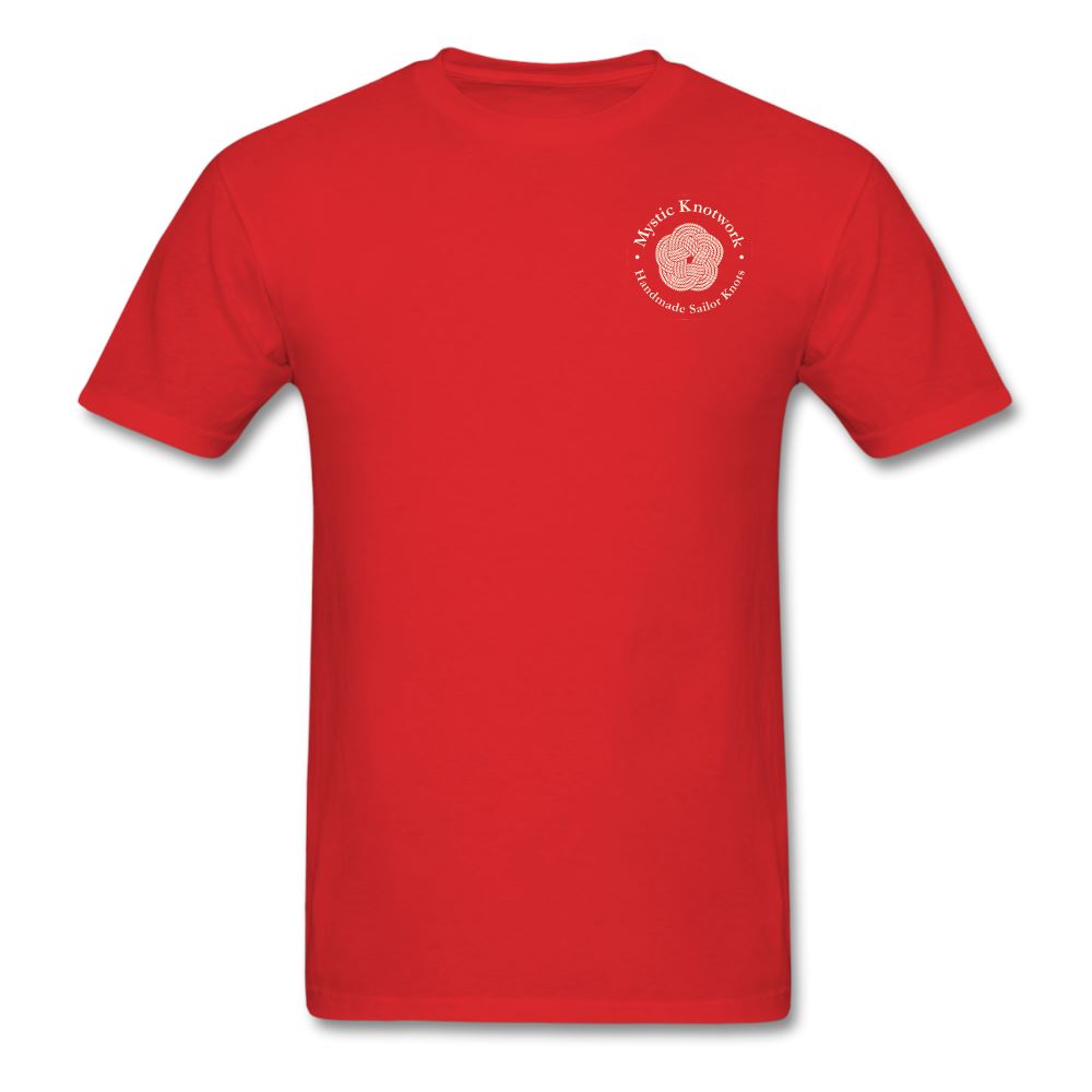 Mystic Knotwork Logo Tshirt - red