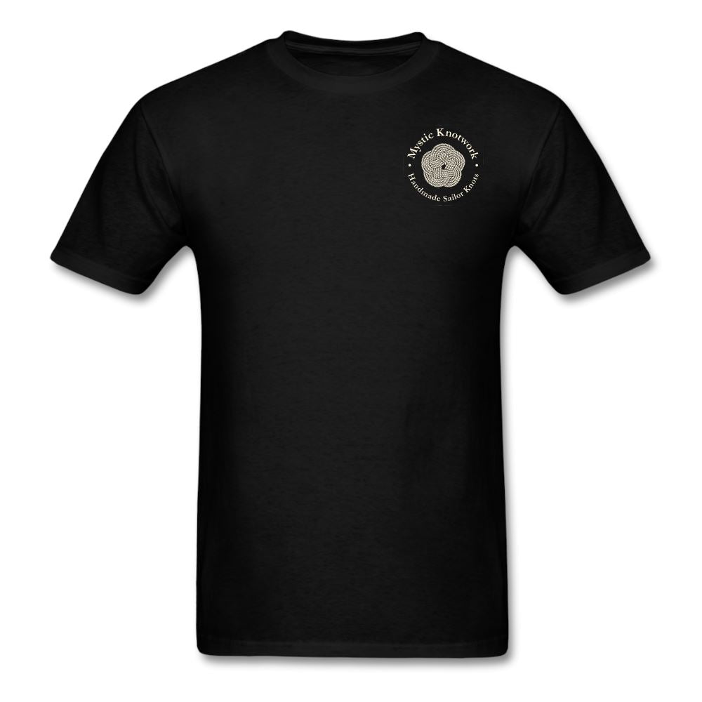 Mystic Knotwork Logo Tshirt - black