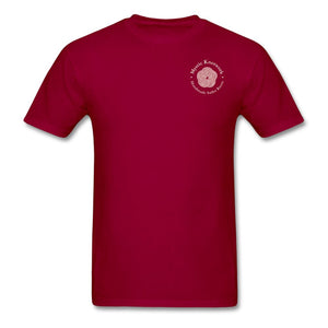 Mystic Knotwork Logo Tshirt - dark red
