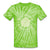 Tie Dye Mystic Knotwork Shirt - spider lime green