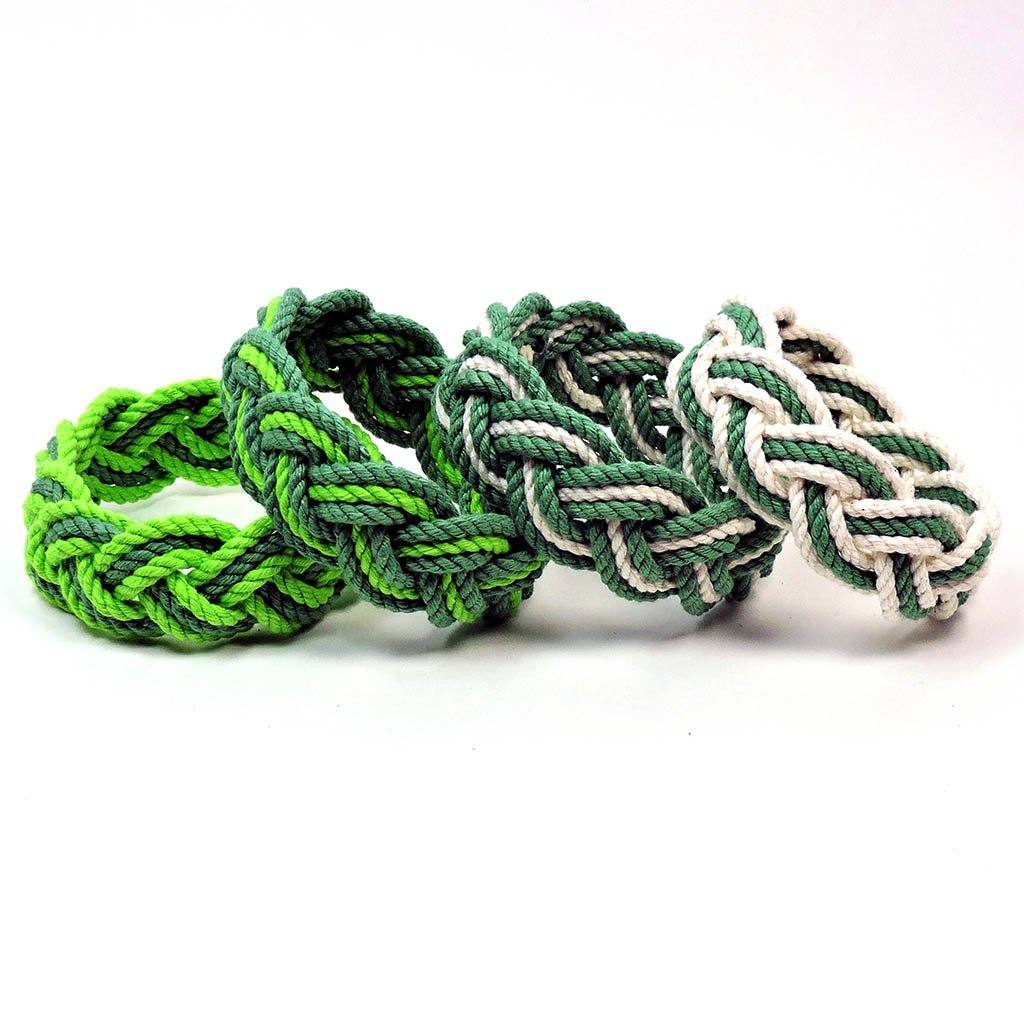 Striped Sailor Bracelet, Custom Colors - Choose Your Own bracelet Mysticknotwork.com 