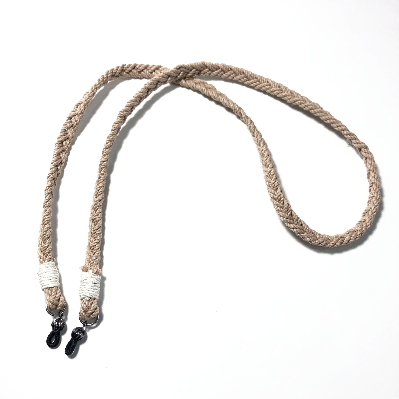 Nautical Woven Eyeglass Lanyard - 8 Colors Mystic Knotwork Tan 