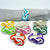 Nautical Knot Figure Eight Infinity Knot Napkin Rings, Sets of 4 handmade at Mystic Knotwork