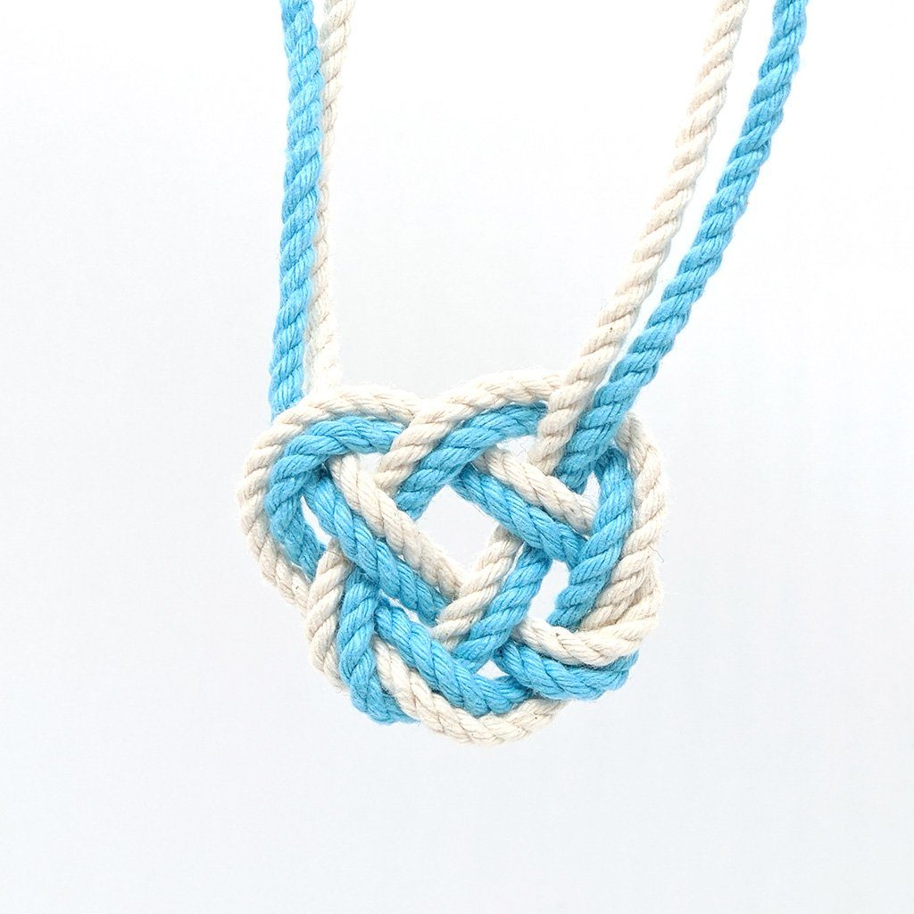Celtic Heart Knot Necklace necklace Mysticknotwork.com Turquoise 