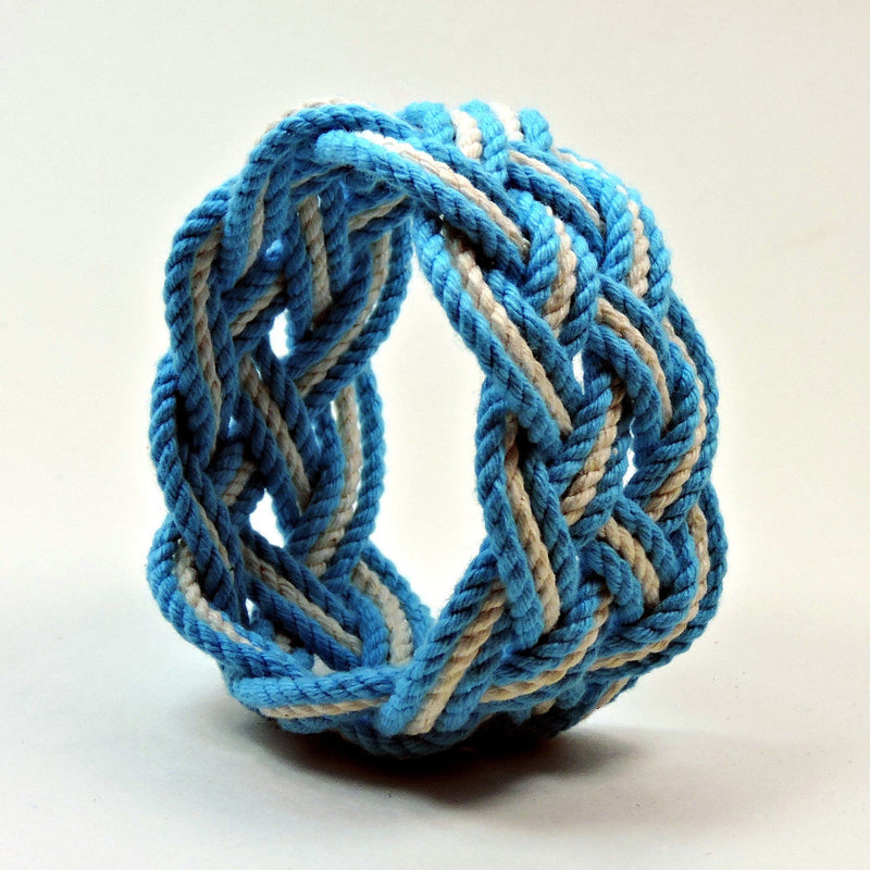 Wide Striped Sailor Knot Bracelet