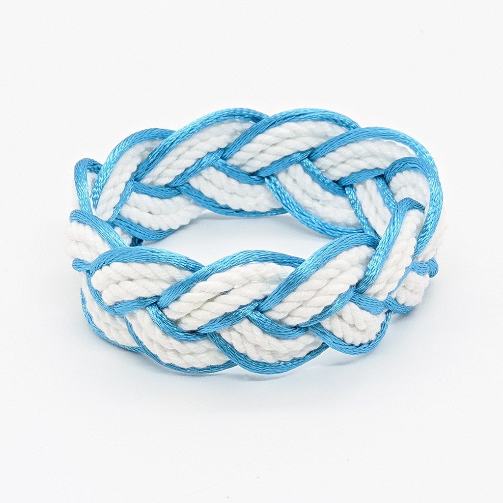 Turquoise Sailor Bracelet Satin Outline bracelet Mystic Knotwork 