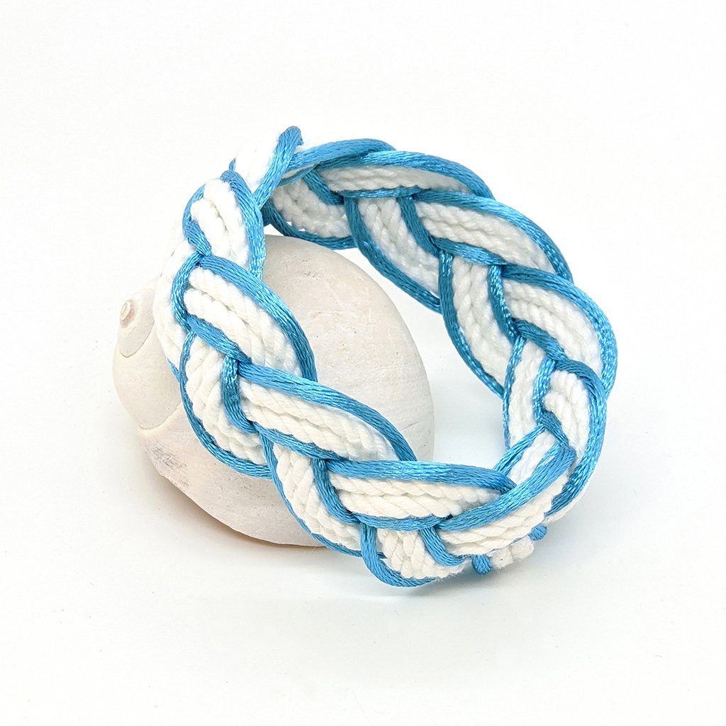 Sailor Bracelet Outlined in Satin - 19 Colors bracelet Mystic Knotwork 