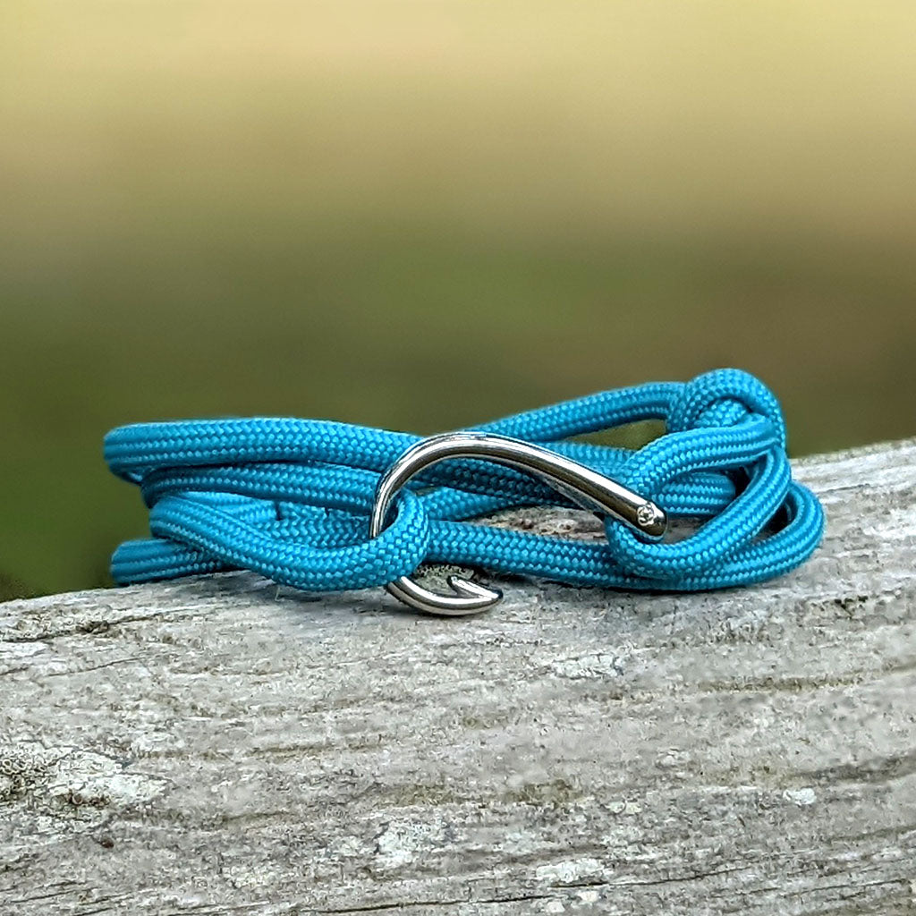 destiny mysterious fish hook Adjustable Fish Hook Wrap Turquoise 16