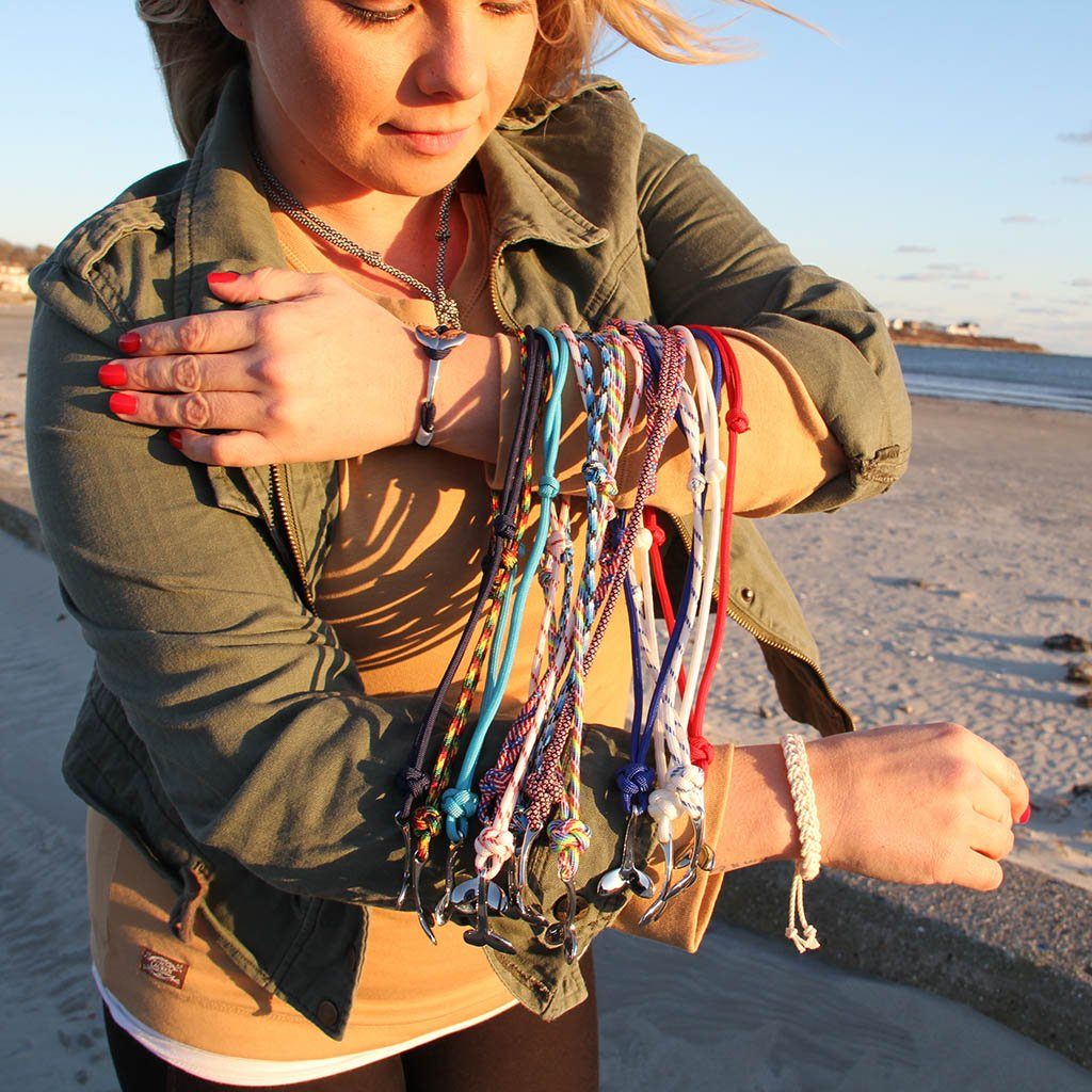 Rasta Whale Tail Adjustable Necklace Stainless Steel 191 Mystic Knotwork 