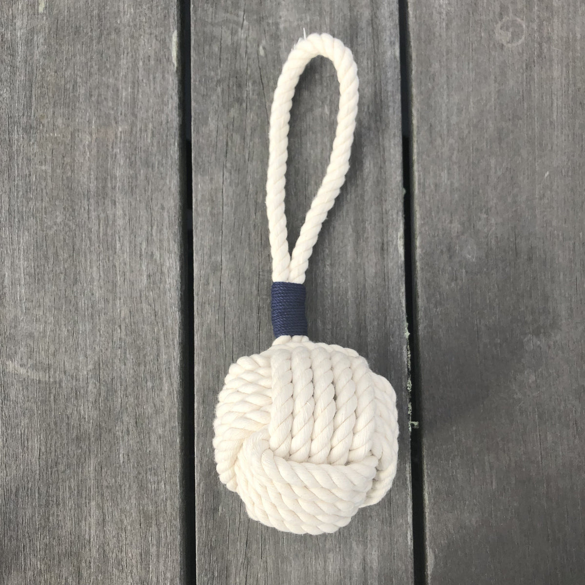 Monkey Fist Rope Dog Toy pet toy Mysticknotwork.com 