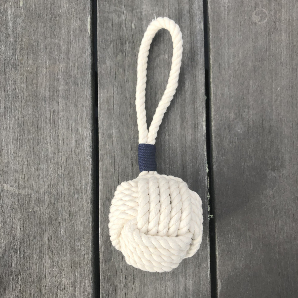 Large Monkey Fist Rope Dog Toy pet toy Mysticknotwork.com 