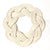 Nautical Knot Sailor Knot Wreath or Centerpiece, White handmade at Mystic Knotwork