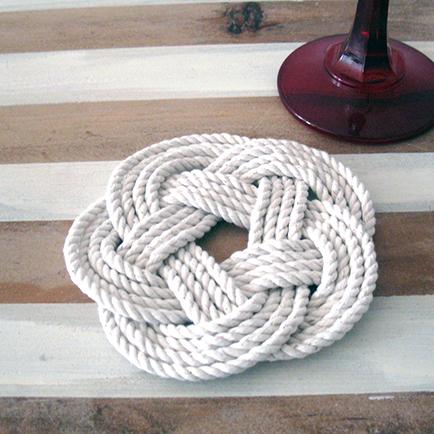Coaster Single Natural Mystic Knotwork 