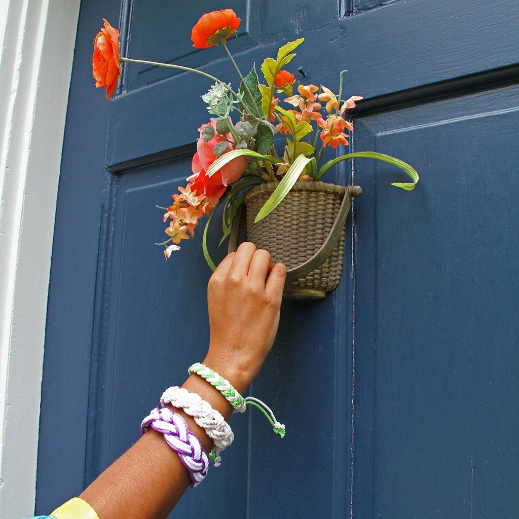 Sailor Bracelet Outlined in Satin - 19 Colors bracelet Mystic Knotwork 