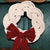 Sailor Knot Wreath or Centerpiece, White, w/ Frame home decoration Mysticknotwork.com 