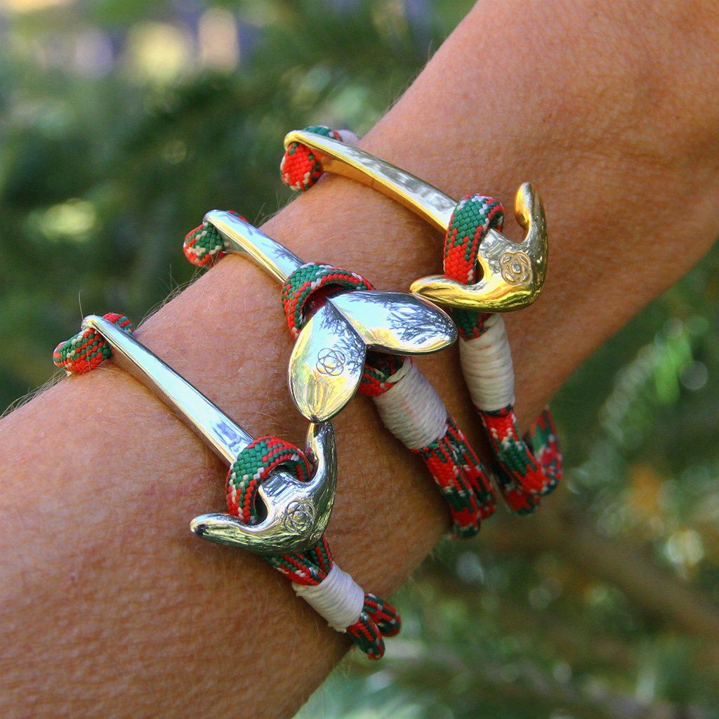 Christmas Nautical Anchor Bracelet Stainless Steel 069 Mystic Knotwork 