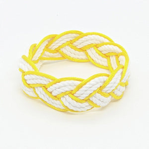 Yellow Sailor Bracelet Satin Outline bracelet Mystic Knotwork 