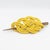 Celtic Weave Hair Stick Barrette in 17 Colors hair accessory Mystic Knotwork Yellow 
